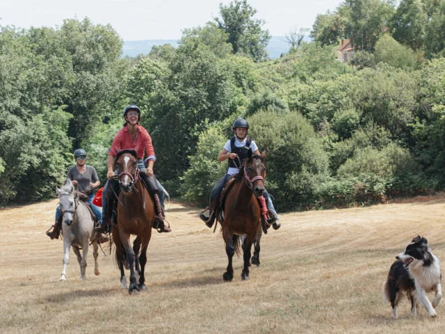 Galop à cheval