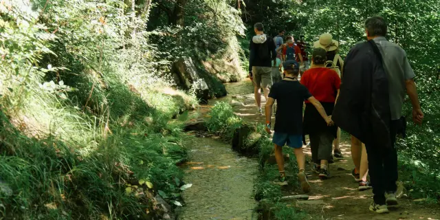 Visite guidée Canal des Moines - Aubazine