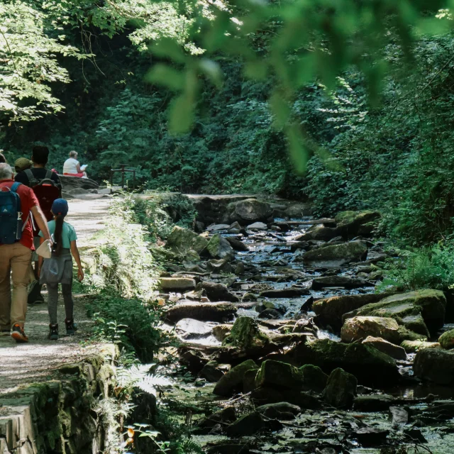Visite guidée Canal des Moines - Aubazine