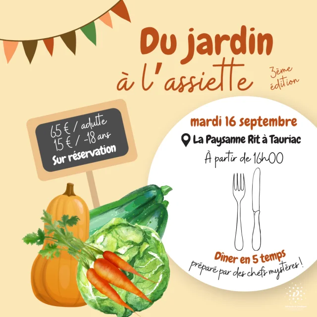 Du Jardin à l'Assiette - 3ème édition