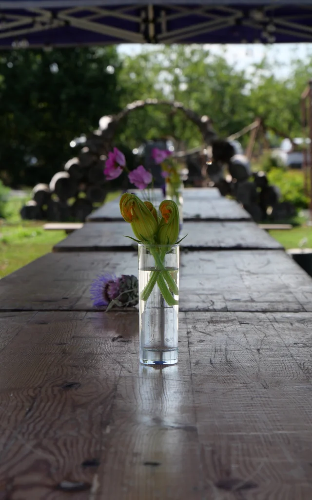 Table Du Jardin à l'Assiette