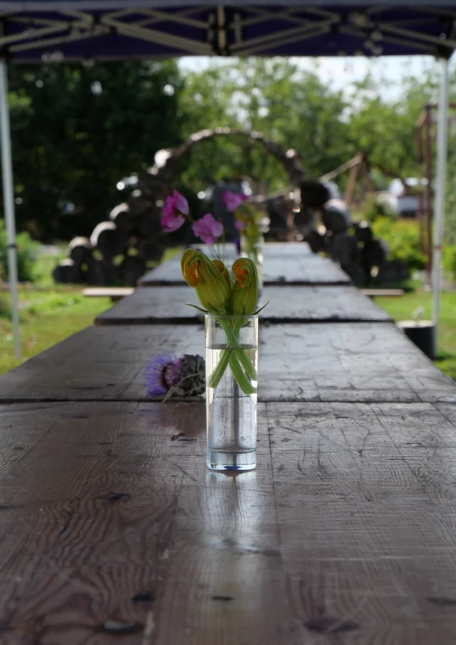 Table Du Jardin à l'Assiette