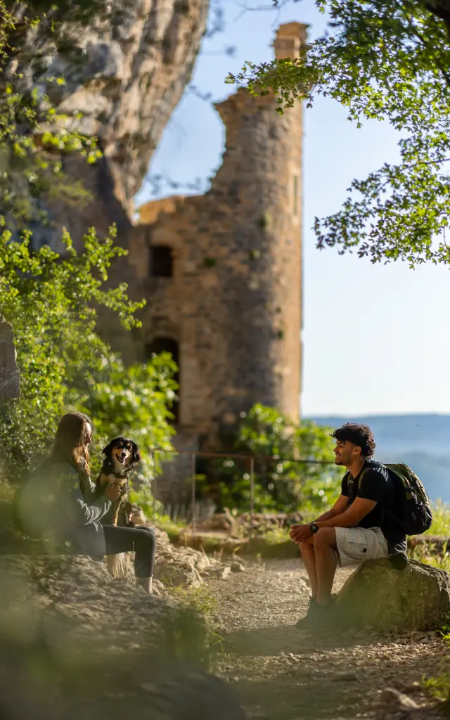 Château des Anglais à Autoire