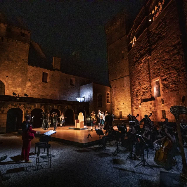 Concert au Château de Castelnau-Bretenoux dans le cadre du Festival de Saint-Céré