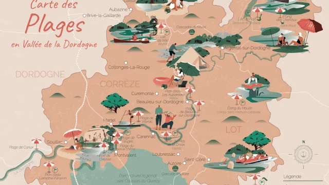 Carte Plage Apercu