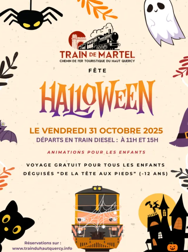 Halloween 2025 Train De Martel