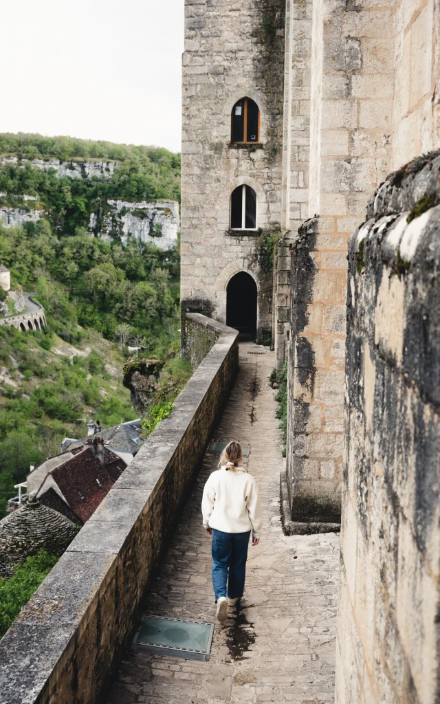 Sur Le Chemin De Ronde A Rocamadour Leon Le Daron 4696 1920px