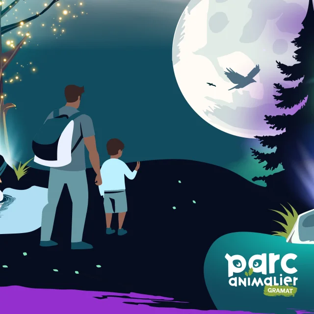 Visions nocturnes 2025 - parc animalier de Gramat