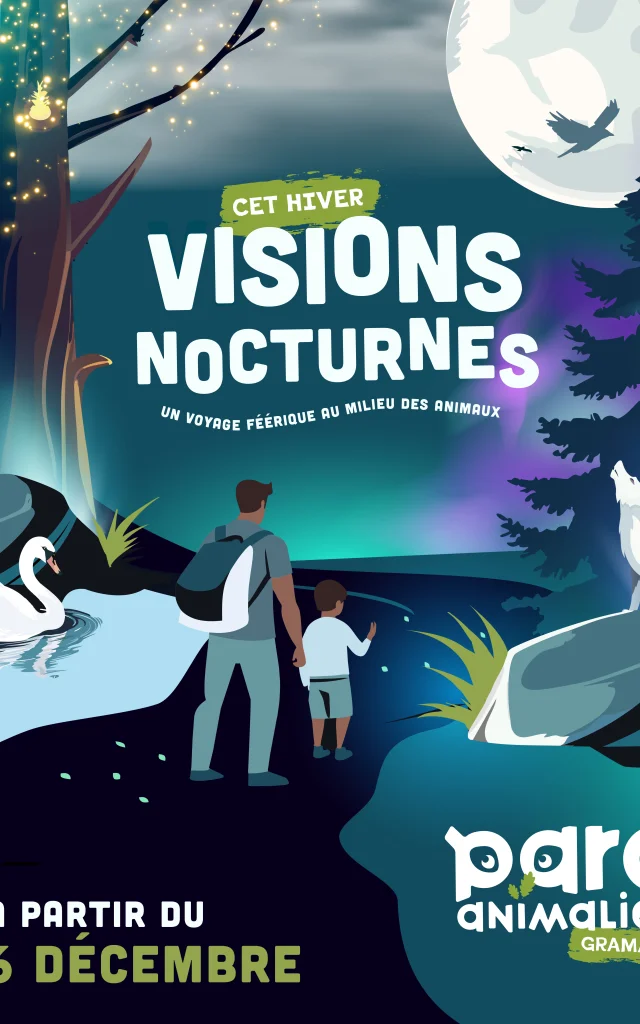 Visions nocturnes 2025 - parc animalier de Gramat