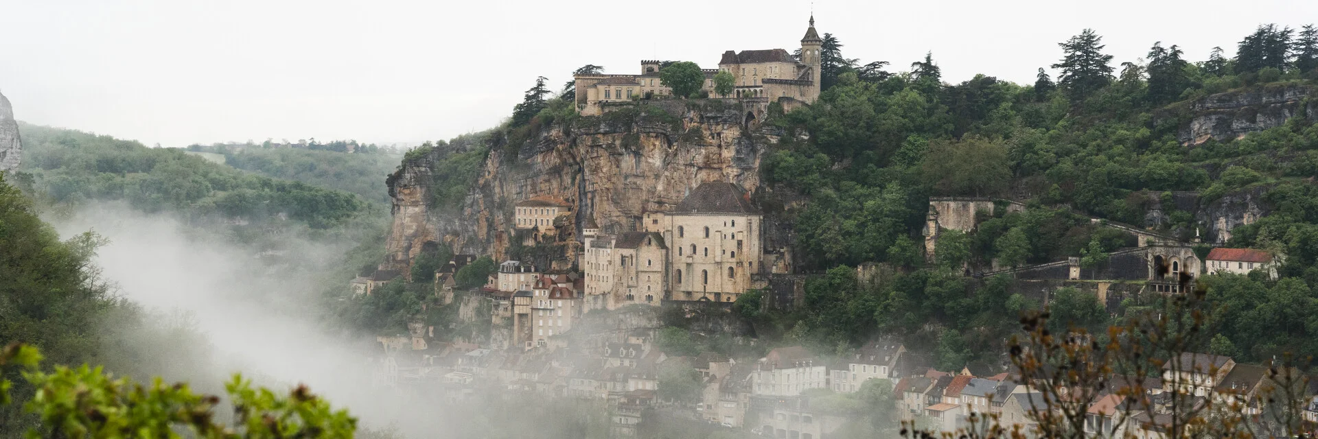 Rocamadour Dans La Brume