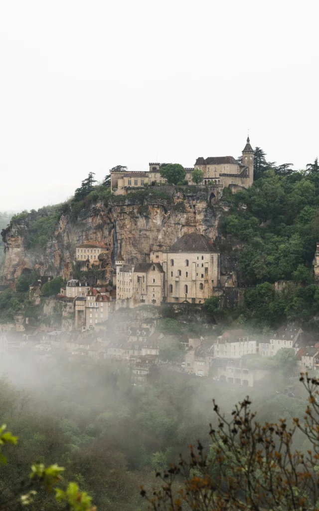 Rocamadour Dans La Brume