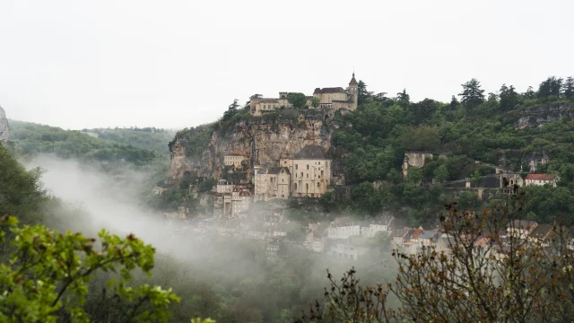 Rocamadour Dans La Brume