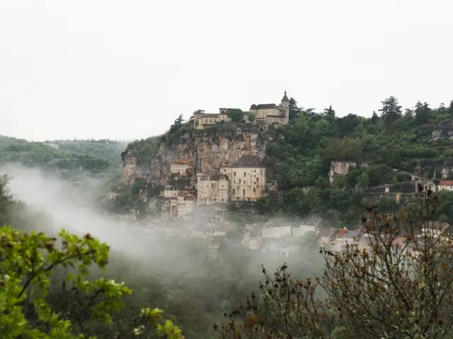 Rocamadour Dans La Brume