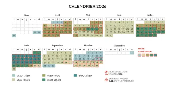 Ouverture Gouffre Padirac 2026