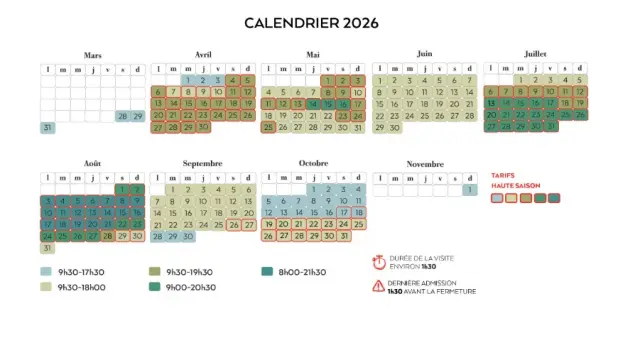 Ouverture Gouffre Padirac 2026