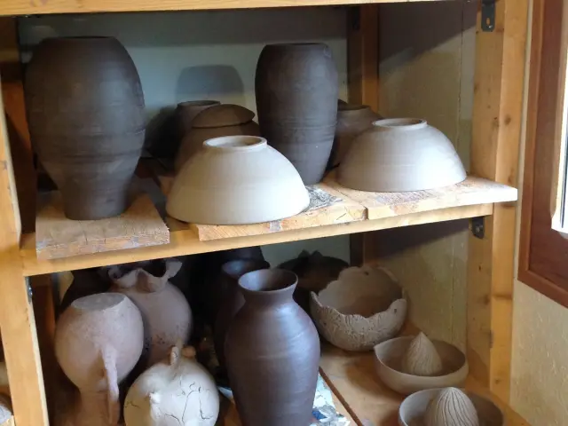 Sechage Poteries Gres Noir