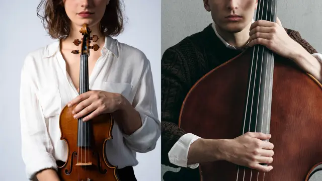 Eva Zavaro Violon Marc Andre Contrebasse