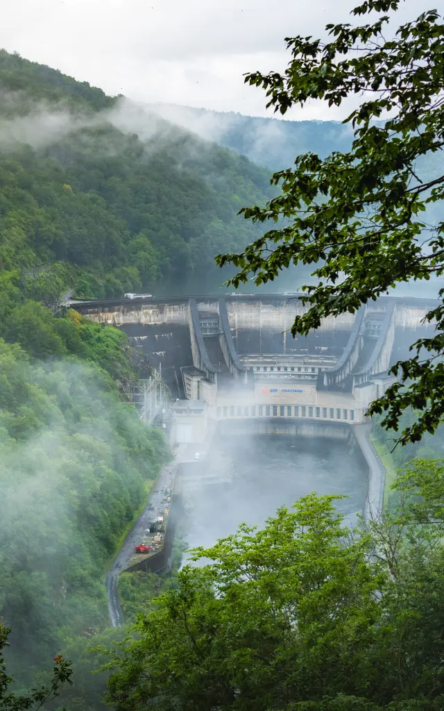 Le Barrage du Chastang