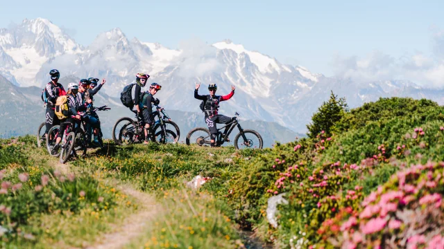 Tours guidés en VTT dans la région de Verbier
