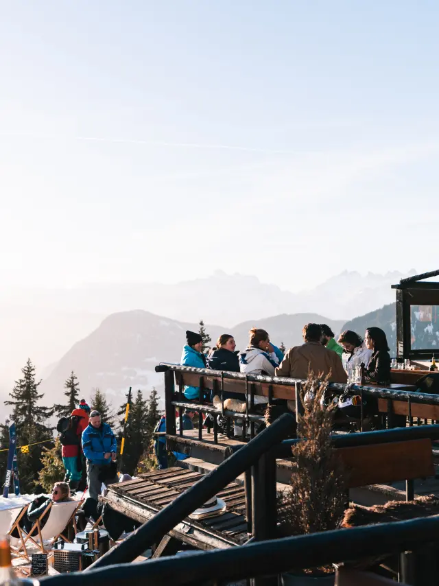 Terrasse du restaurant Chez Dany