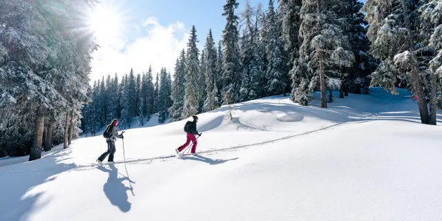 Ski de randonnée dans la région de Verbier