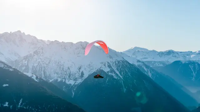 Parapente à Verbier @ Raphaël Surmont