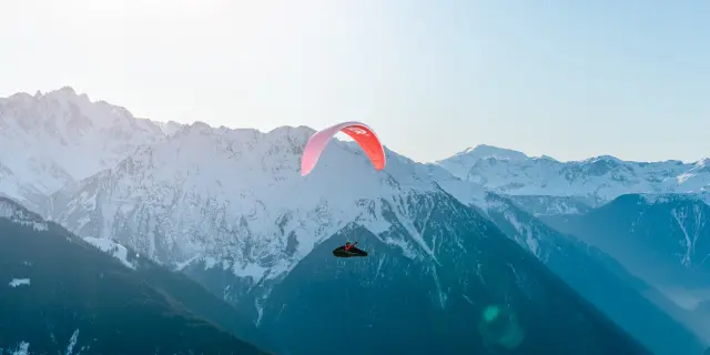 Parapente à Verbier @ Raphaël Surmont