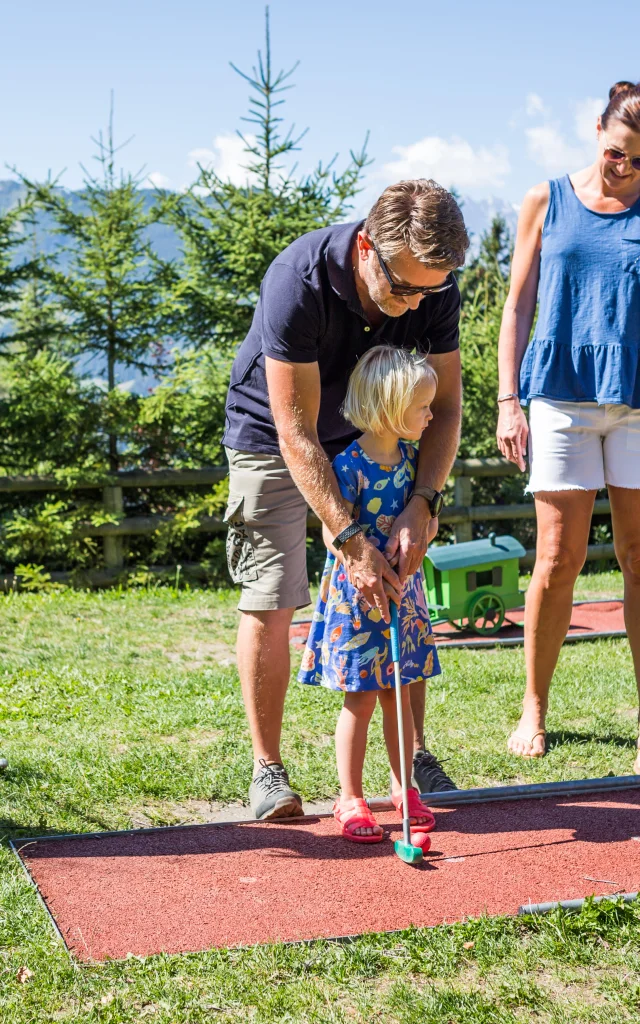 Mini golf parc de loisirs