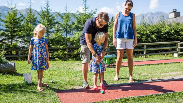 Mini golf parc de loisirs