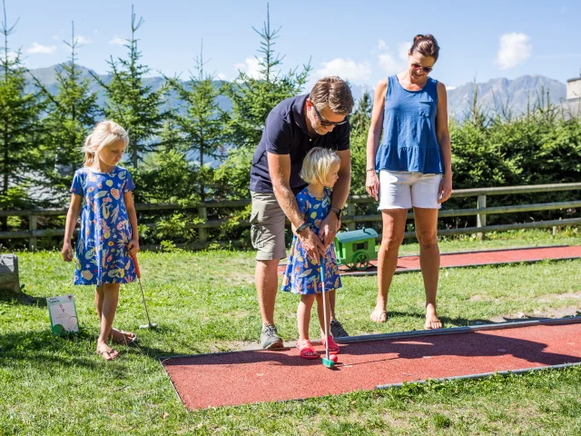Mini golf parc de loisirs