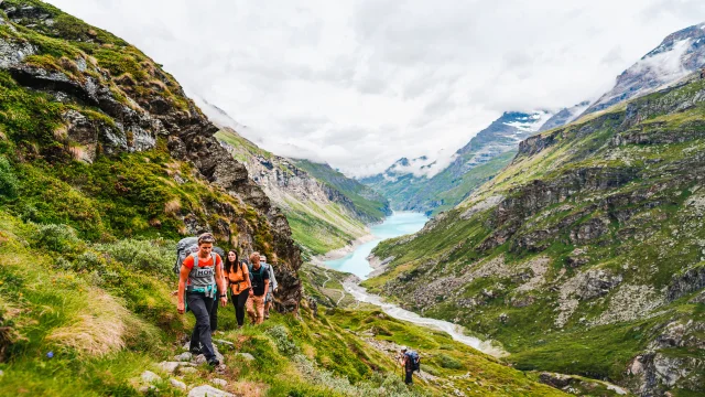 Randonnée accompagné Haut Val de Bagnes - Mauvoisin