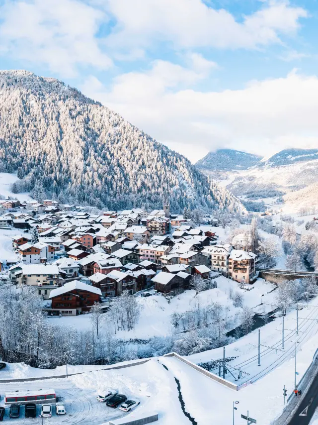 Panorama du Chable en hiver