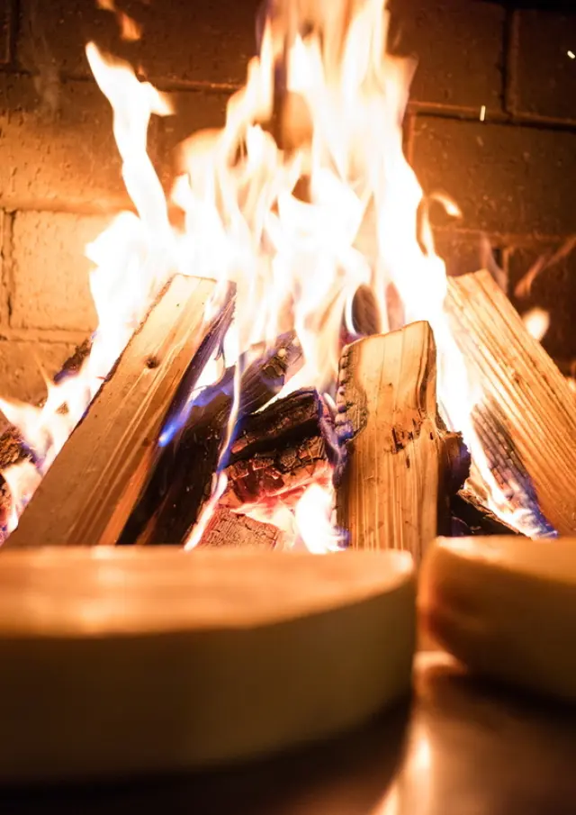 Wood-fired Raclette