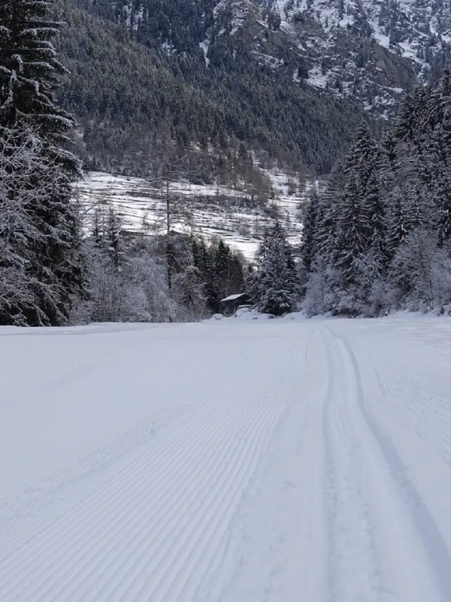 Ski de fond - Grande boucle de Champsec