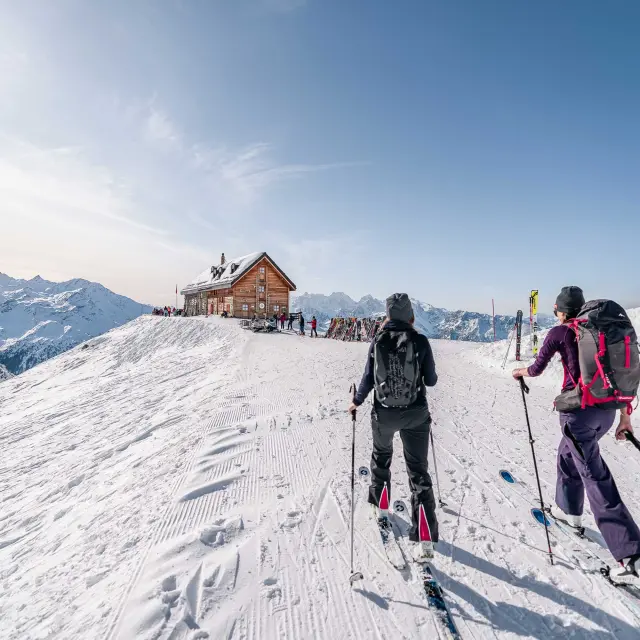 Ski De Randonnee Cabane Mont Fort @ Raphaël Surmont
