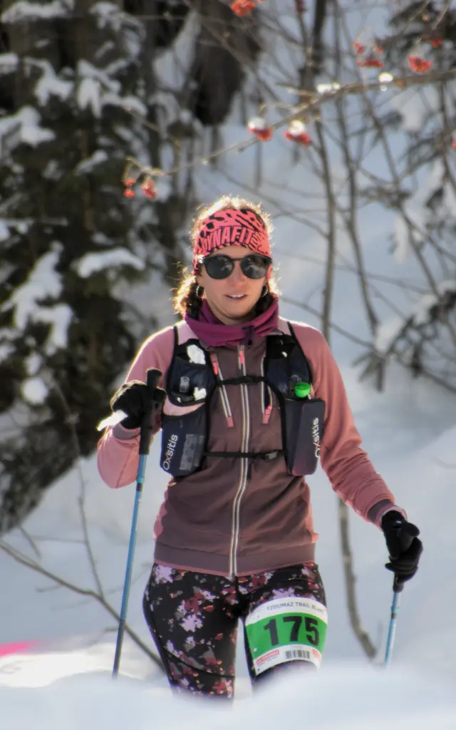 Tzoumaz Trail Blanc @ Thalia Furger