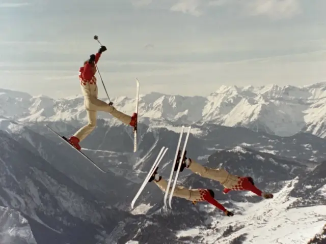 Ski Accrobatique A Verbier