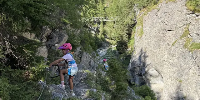 Klettersteig für die ganze Familie „Mauvoisin Saxifrage“