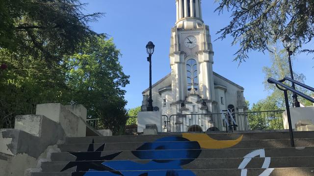 Bagnoles Orne Expo Estivale Collectif 100pression Graf Graffeur Peinture Eglise Art Contemporain (3)