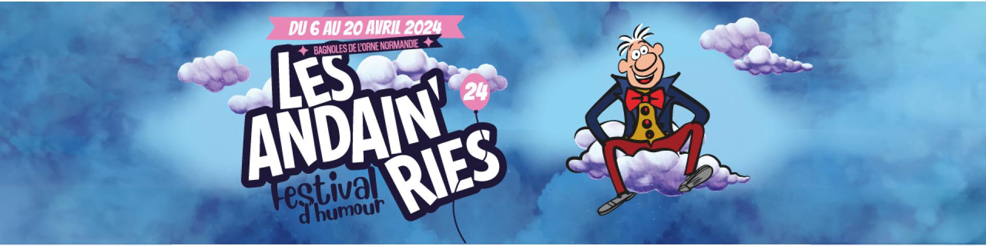 Bagnoles Orne Bebagnoles Festival Humour Andainries Banniere 2024 Pano B