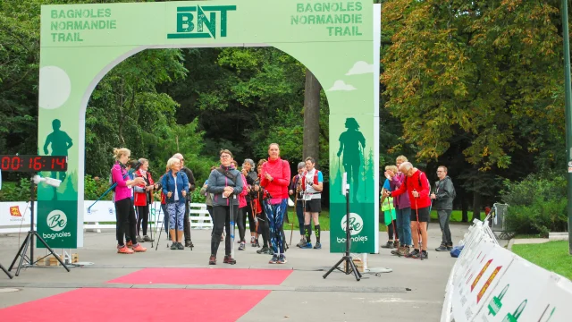 Bebagnoles Bagnoles Orne Normandie Trail Depart Course Rando Marche Nordique 12km 2023