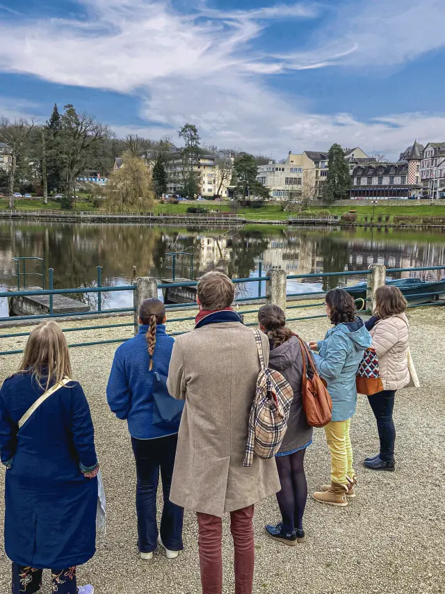 Bagnoles Orne Bebagnoles Visite Guidee Petit Mini Groupe Lac Hiver