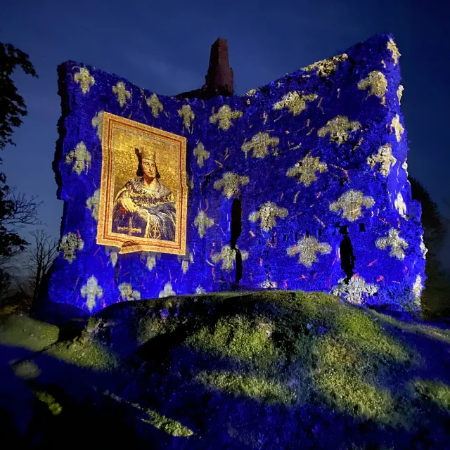Bagnoles Orne Bebagnoles Domfront Chateau Maison Gardien Parc Mapping Lueurs Donjon