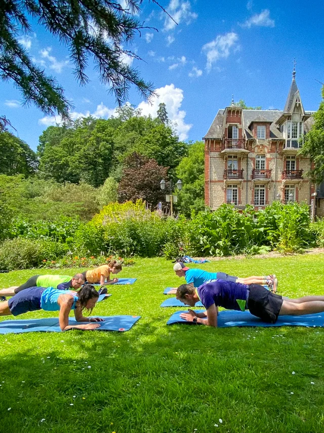 Bagnoles Orne Bebagnoles Trail Stage Exercice Etirement Gainage Experience Normande Decouverte