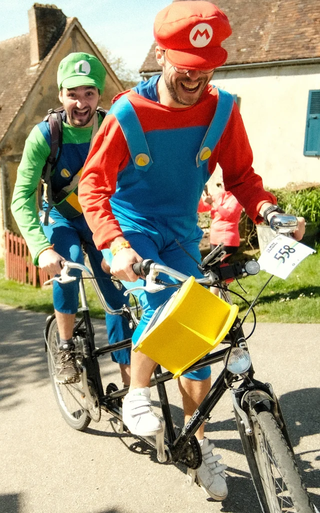 Bocage Destination Domfront Bagnoles Madjacques Velo Campagne Amis Potes Duo Deguisement Perche