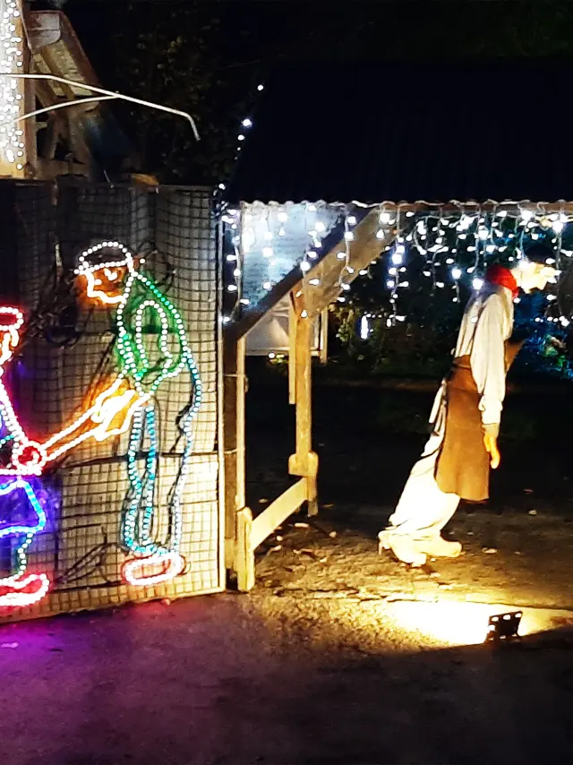 Bocage Villes Villages Illumines Cheval Lumiere Noel Circuit