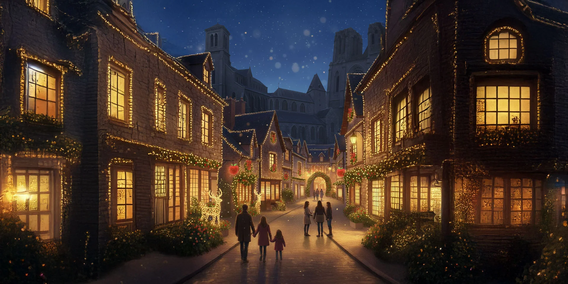 Bocage Destination Domfront Bagnoles Villages Illumines Lumiere Noel Feerie