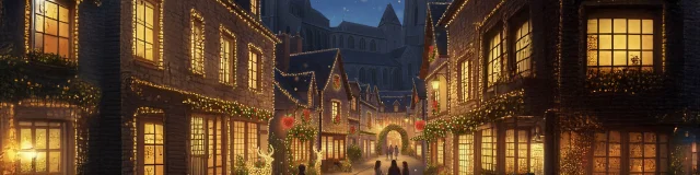 Bocage Destination Domfront Bagnoles Villages Illumines Lumiere Noel Feerie