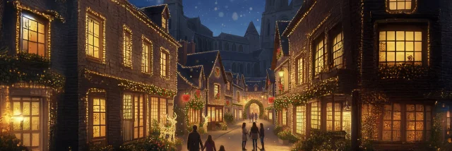 Bocage Destination Domfront Bagnoles Villages Illumines Lumiere Noel Feerie