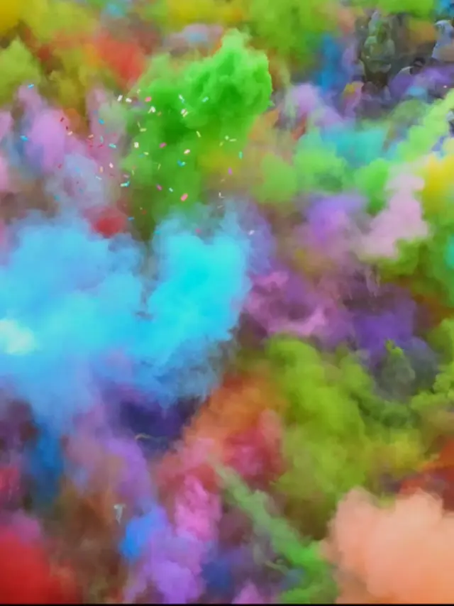 Bocage Destination Domfront Bagnoles Outdoor Color Run Holi Time Poudre Coloree Public Multicolore